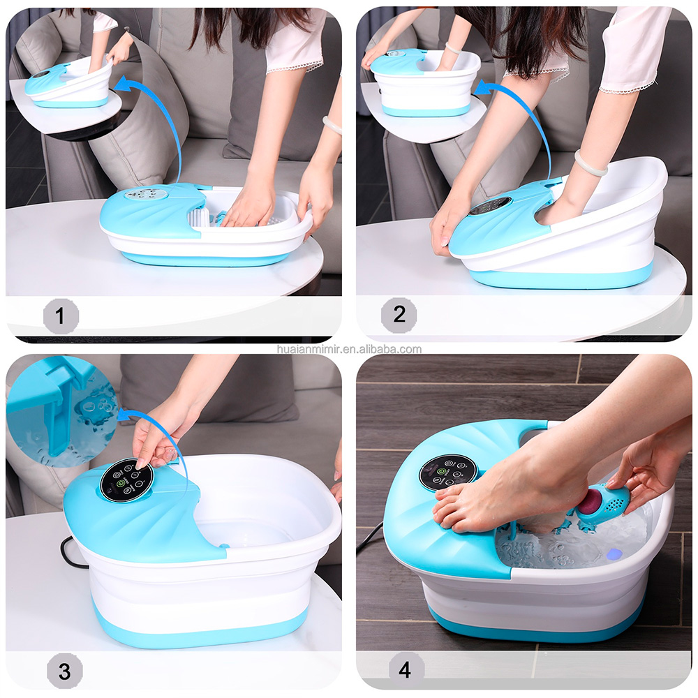 manual foot spa machine with heat