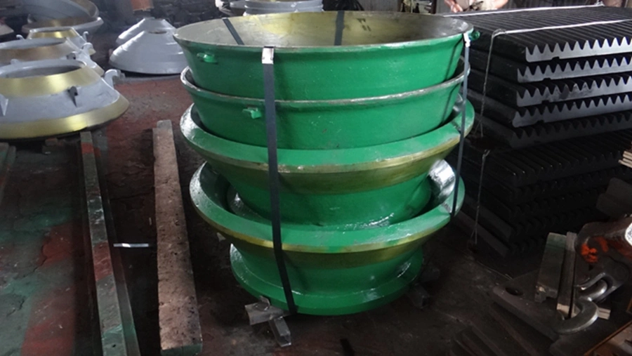 Cone Crusher Wear Resistant Part Cancave Bowl Liner