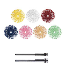 Dental polishing brush jewellery making tool goldsmith tools radial bristle disc