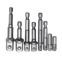 1/4", "3/8", and "1/2" Hex Shank Drill Bit, Adapter, Nut Driver, and Power Extension Bit for Drills