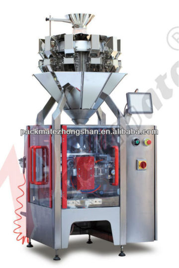 Almond weighing and packaging machine