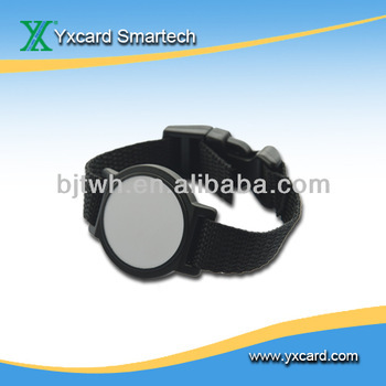 13.56MHz rfid nylon wristband