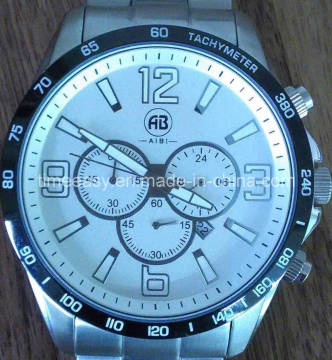 New Arrival Men's Chrono Sub Dial Luxury Fashion Sport Watch