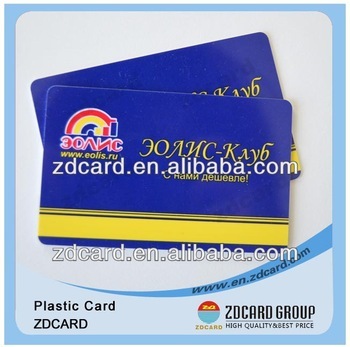 Plastic Card / Plastic Barcode Card / Plastic Magnetic stripe card