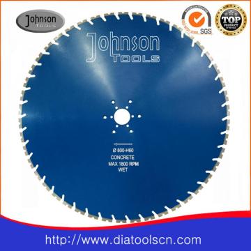 800mm Wall saw blade: floor saw blade with tapered U