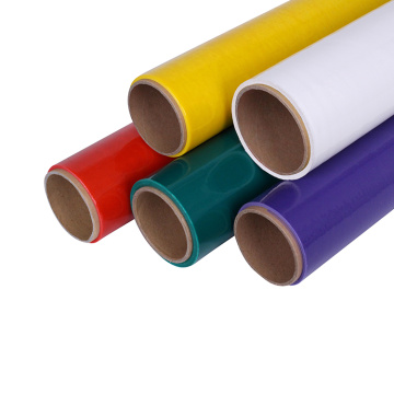 Farbiger kunststoffer weicher Stretch-Wrap-Film