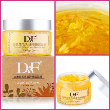 skin care & Marigold refining pore sleeping mask