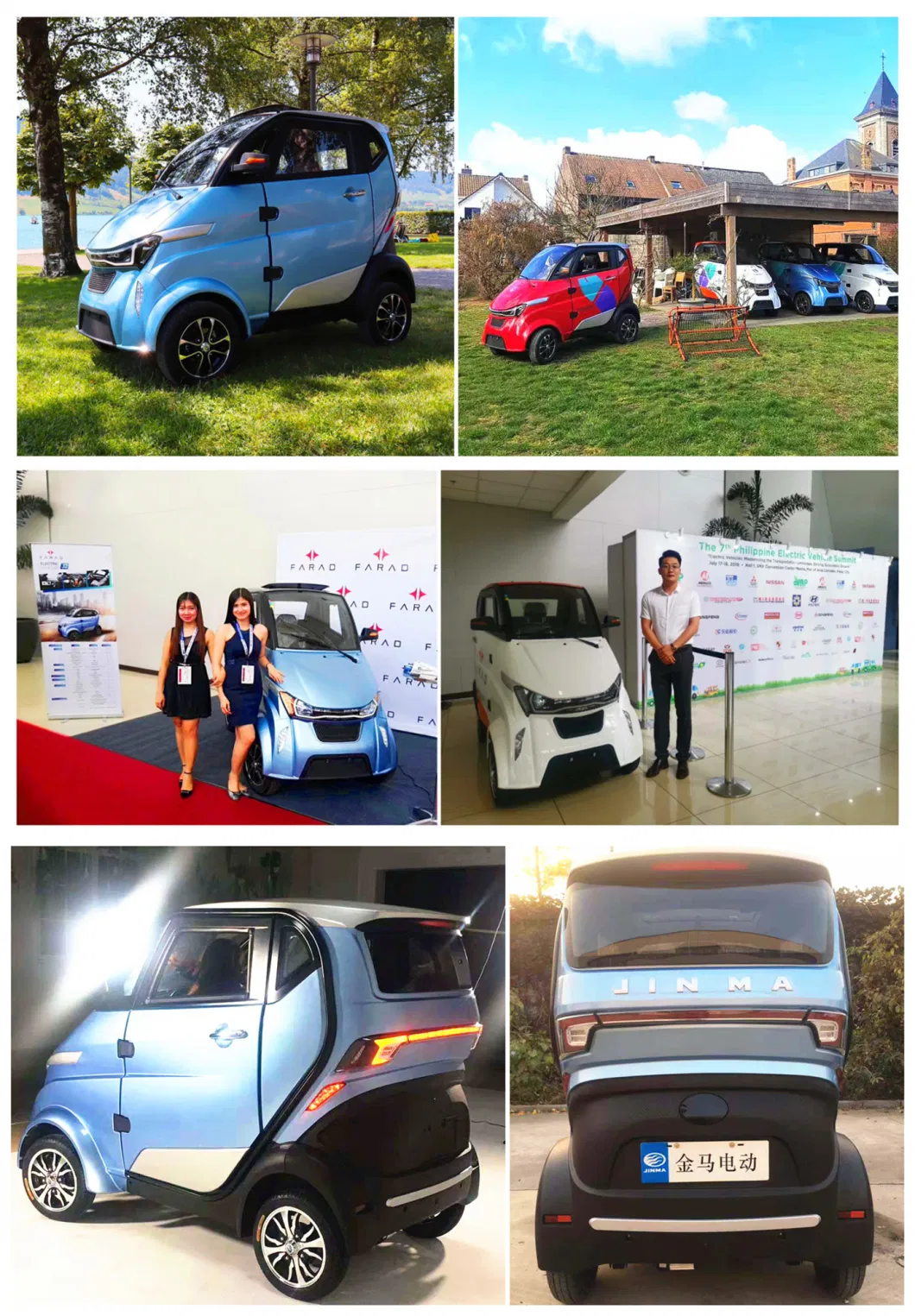 Best Quality Family Use Four Wheel Scooter EEC Electric Car for Europe Market