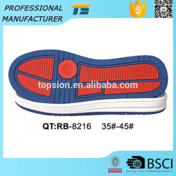 Hot sale unisex waterproof RB sports tpr skateboarding sole outsoles