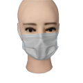 Gri Tek Kullanımlık Koruyucu Maske