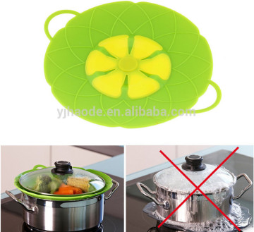 Hot selling FDA silicone spill stopper lid