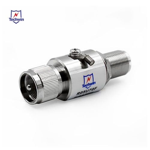 Gas-tube coaxial GDT protector CATV RF Surge Arrester
