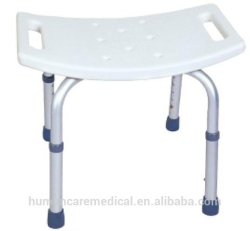 Aluminum sliding tub transfer bench