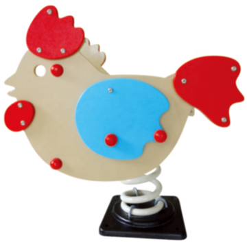 Spring Kiddy Rider Playground Equipment - Cartoon Toys Park Rocking Horse