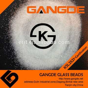 KS L2521 grit blasting glass bead for road marking