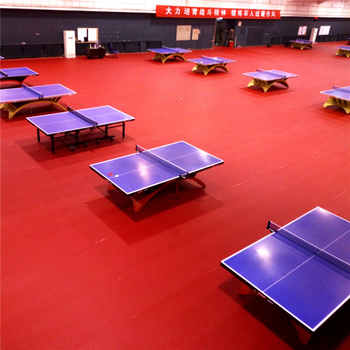 Plancher de tennis de table ITTF Plancher de sport en PVC