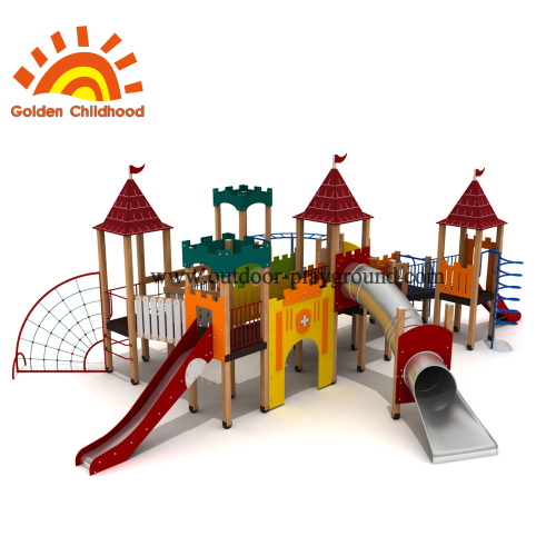 Tower Combination Slide Tube For Children Playground