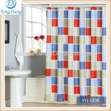 square toile shower curtain shower room curtain