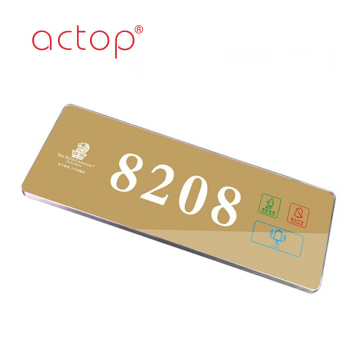 hotel Touch doorbell with glass touch panel