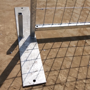 Kanada-hoher Standard galvanisierter / PVC-überzogener vorübergehender Zaun