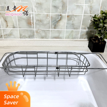 Electroplated sink filter bowl and dish holder