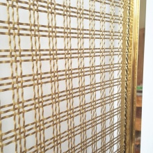 Anti-Bronze Kitchen Cabinet Insulation Metal Mesh