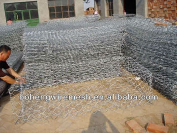 PVC costed gabion box welded gabion box gabion box stone cage