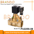 PU225S-08 Válvula solenoide de latón de vapor tipo Shako 1 &#39;&#39;