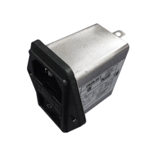 3A 250V AC Socket Power Line EMI Filter with Switch