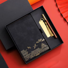 Customizable Promotion: Leather Notebooks, Diaries & Executive Gift Sets Complete with Pens