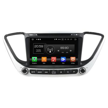 Android 8.0 car dvd for Verna 2017