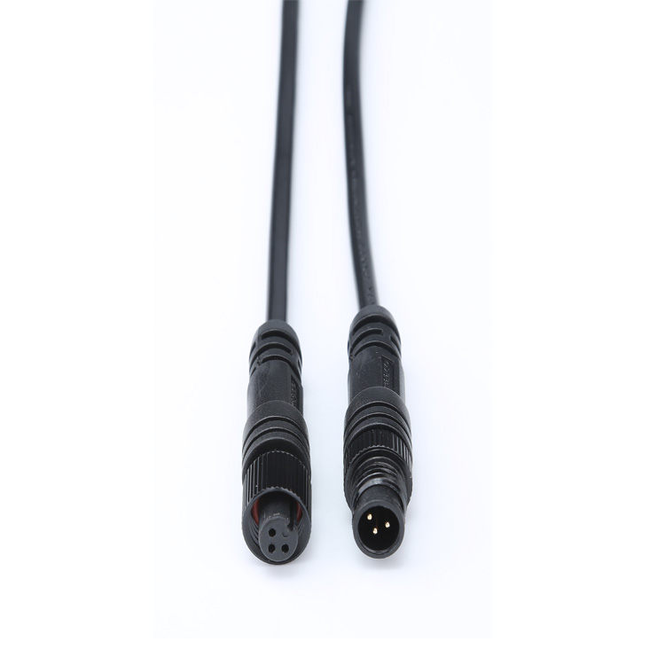 IP67 waterproof A/D/S/T/X Code Automotive Electrical 4P 5P 8P M12 Connector for industrial Automation/Sensor