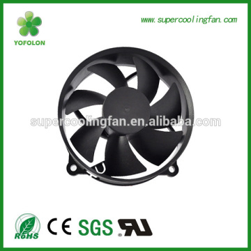 90x90x25mm 12V exhaust fan , Round frame dc electric fan