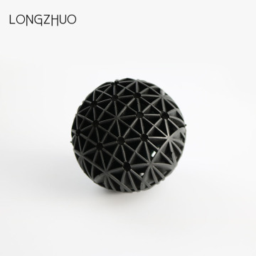 Popular aquaculture black bio ball 76mm 56mm