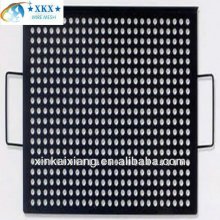 Perforated barbecue wire mesh