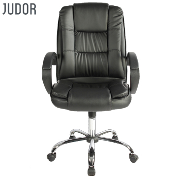 Judor Black Office Chair Swivel Office Boss Chairs