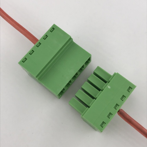 5 contacts of wiring screw pluggable terminal block