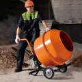 Draagbare betonnen cementmixer