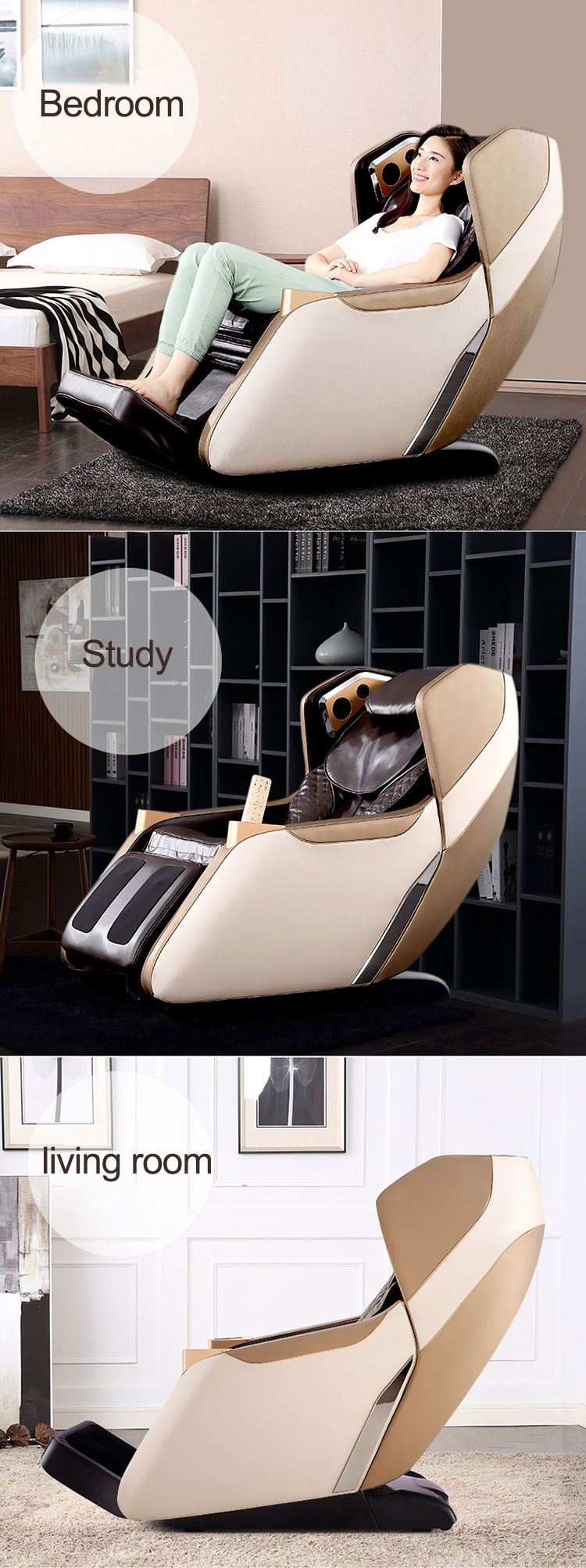 L Shape Electric Vibrating Sex Massage Therapy Machine Chair