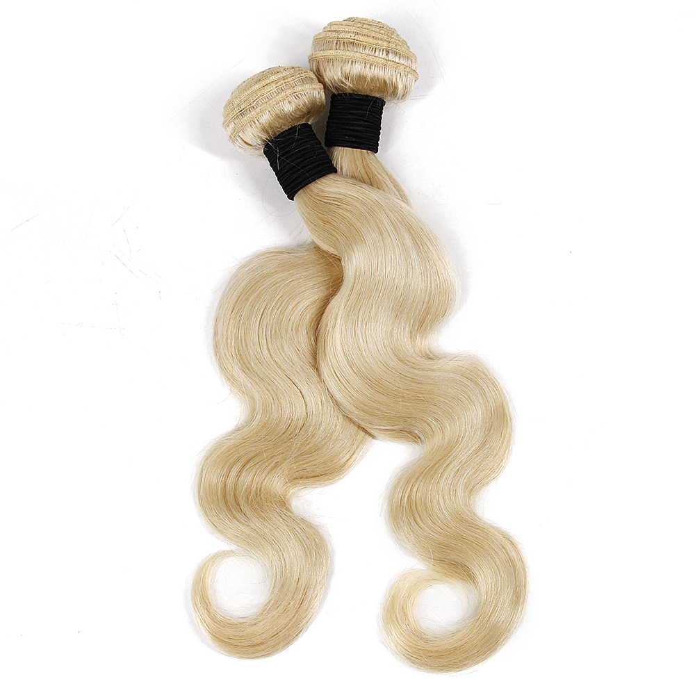 New Arrival Stock Factory Wholesale Blonde Hair color 613 Human Hair Weave Bundles Extension Vendors