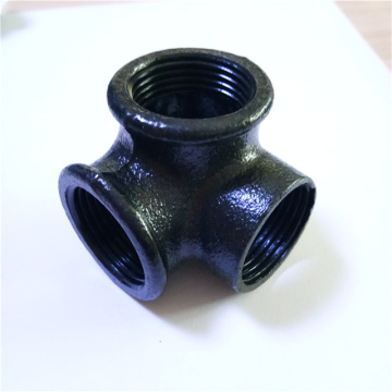 cast iron black 3 way pipe elbows