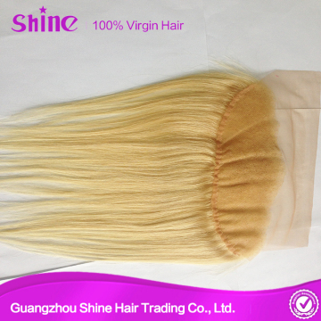 Hand Made Blonde Frontal Lace Closure 150% Density