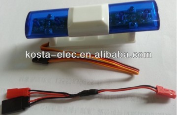 Police Car LED Lighting System Oval Style blue