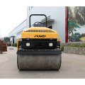 Alta eficiência 3ton Vibração hidráulica Double Drum Asphalt Road Roller com bom preço