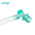 flexible extension corrugated tube medical catheter mount