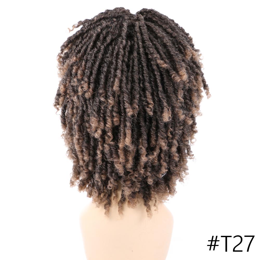 MYZYR private label  long hair crochet heat-resistant synthetic wig,multiple colourDirty braid , synthetic afro wig#T530