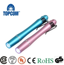 Doctor's Choice LED Pocket Size Flashlight with Metal Clip Mini Torchlight