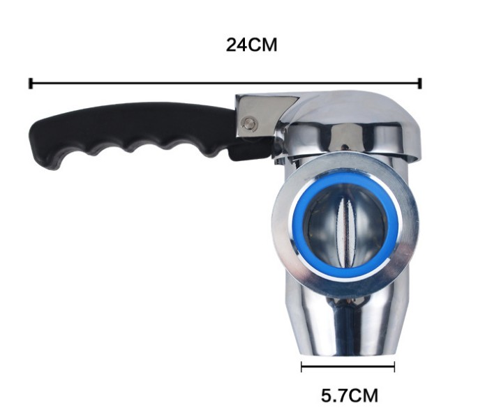 2" K Series Compression Draw-Off Valve,Brass Material With Chrome Coating