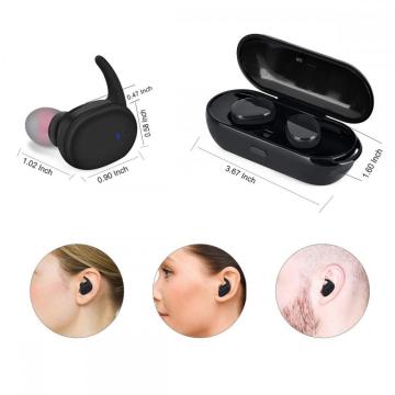 TWS bluetooth earbuds wireless earphone with Mic