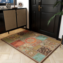 Custom Boho Style Anti-Slip Rug for Home Entrance
